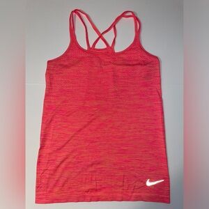 Nike Dri-Fit Racerback Tank Top Orange
